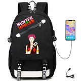 Anime Hunter Hunter USB Casual Backpack Oxford Schoolbag