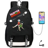 Anime Hunter Hunter USB Casual Backpack Oxford Schoolbag