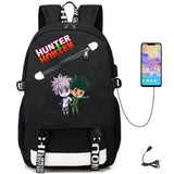 Anime Hunter Hunter USB Casual Backpack Oxford Schoolbag