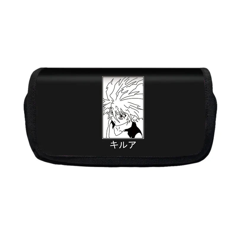 Anime Hunter X Hunter Pencil Bag HxH Pencil Case Makeup Bags