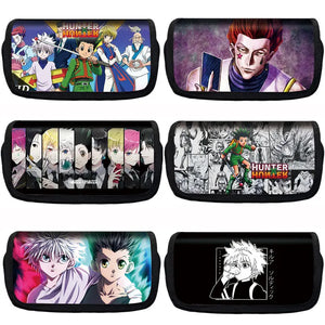 Anime Hunter X Hunter Pencil Bag HxH Pencil Case Makeup Bags