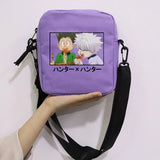 Anime Hunter X Hunter Gon Killua Messenger Bag Mini Canvas Shoulder Bags