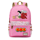 Inuyasha Canvas Backpack Schoolbag Casual High Packsack Teenger Mochila