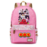 Inuyasha Canvas Backpack Schoolbag Casual High Packsack Teenger Mochila