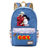 Inuyasha Canvas Backpack Teenager Schoolbag Travel Laptop Bag