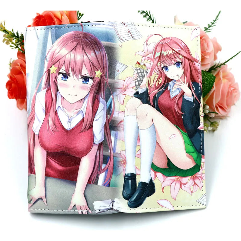 Inuyasha Sesshoumaru Leather Wallet Men Women Long Purse