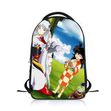 Anime Inuyasha Kids Backpack School Bag Boys Girls Rucksack