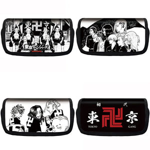 Anime Japan Tokyo Avenger Pencil Bag Cartoon Handbags School Supplies