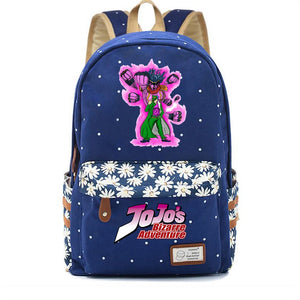 Anime JoJo's Bizarre Adventure Backpack High Casual Mochila Unisex Travel Bag