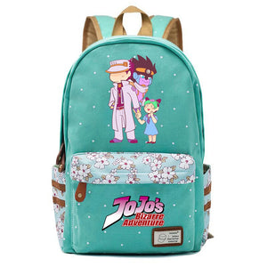 JoJo's Bizarre Adventure Backpack Student Schoolbag Casual Mochila