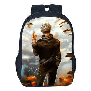 Jujutsu Kaisen Backpack Student Double-layer Bookbag Cosplay School Bags