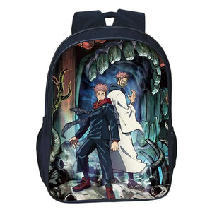 Jujutsu Kaisen Backpack Anime Bookbag School Bag Casual Rucksack