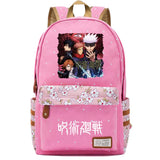 Jujutsu Kaisen Canvas Backpack Teenger Packsack Casual Schoolbag