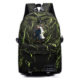 Jujutsu Kaisen Anime Backpack, Unisex Casual Travel School Bag
