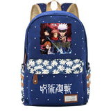 Jujutsu Kaisen Dark Canvas Backpack Schoolbag Laptopbag