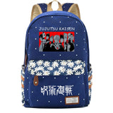 Jujutsu Kaisen Dark Canvas Backpack Schoolbag Laptopbag