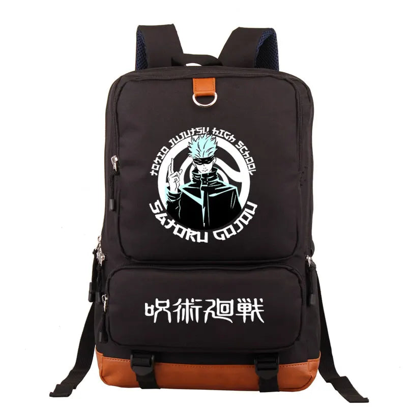 Jujutsu Kaisen Anime School Backpack Large Capacity Daypack Laptop Bag