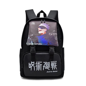 Jujutsu Kaisen Teen Unisex Backpack Student Canvas Rucksack