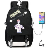Jujutsu Kaisen Anime Backpack Schoolbag High Laptop Bag