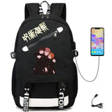 Jujutsu Kaisen Anime Backpack Schoolbag High Laptop Bag