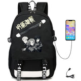 Jujutsu Kaisen Anime Backpack Schoolbag High Laptop Bag