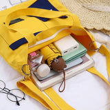 Anime Kiki's Service Canvas Shoulder Bag Large Capacity Handbags Women Bags