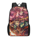 Kimetsu no Yaiba 3D Print School Bags for Kids Book Bag