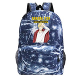 Anime Laptop Banana Fish Backpack School Bag Rucksack Anti Theft Men Backbag