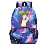 Anime Laptop Banana Fish Backpack School Bag Rucksack Anti Theft Men Backbag