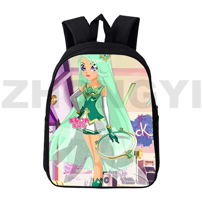 3D Lolirock School Bag for Teenage Girls 12/16 Inch