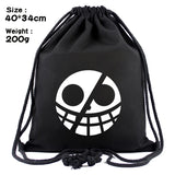 Anime Luffy Law Drawstring Bags - Boys Girls Beach Bag