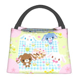 Sugarbunnies Lunch Box Women Waterproof Insulated Bag