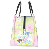 Sugarbunnies Lunch Box Women Waterproof Insulated Bag