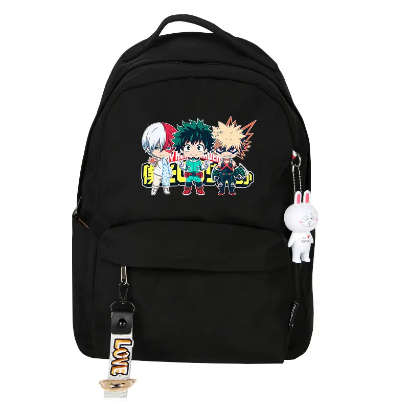 My Hero Academia Midoriya Izuku Cosplay Backpack Student School Shoulder Bag
