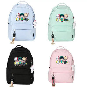 My Hero Academia Midoriya Izuku Cosplay Backpack Student School Shoulder Bag