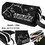 Totoro Pencil Case Student Waterproof Makeup Bag Portable Penbag