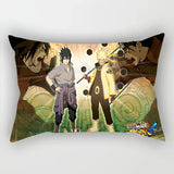 Naruto Anime Cushion Cover 50*30 Short Plush Pillowcase Decoration