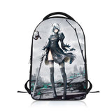 Anime NieRAutomata Students Backpack School Bag Children Cartoon Knapsack