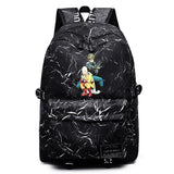 One Punch-Man Backpack Casual Schoolbag High Teenger Packsack