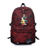 One Punch-Man Backpack Casual Schoolbag High Teenger Packsack
