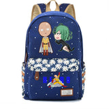One Punch-Man Canvas Backpack Schoolbag Travel Laptop Bag