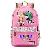 One Punch-Man Canvas Backpack Schoolbag Travel Laptop Bag