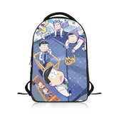Osomatsu San Students Backpack School Bag Boys Girls Rucksack Kids Bookbag