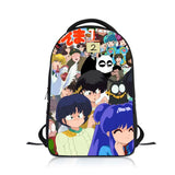 Anime Ranma Students Backpack School Bag Children Cartoon Knapsack Boys Girls