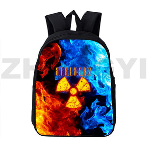 Anime S.T.A.L.K.E.R. 2 Heart of 3D Print Backpacks Canvas School Bags