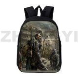 Anime S.T.A.L.K.E.R. 2 Heart of 3D Print Backpacks Canvas School Bags