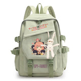 Anime SPY FAMILY Anya Forger Nylon Backpack Student School Bag