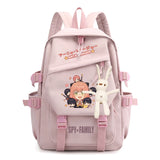 Anime SPY FAMILY Anya Forger Nylon Backpack Student School Bag