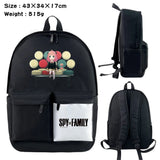 Anime SPY?FAMILY Nylon Backpack Casual Knapsack Cartoon Student Schoolbag