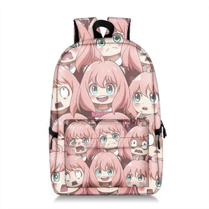 Anime SPY X FAMILY Anya Forger Backpack Girls Teen Bookbag Laptop Bag